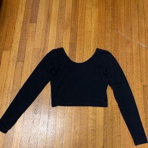 * SOLD *American Apparel Crop Long Sleeve (READ BELOW)